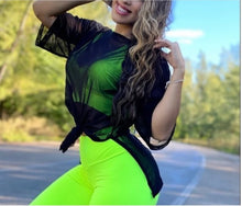 Cargar imagen en el visor de la galería, Mesh bluse