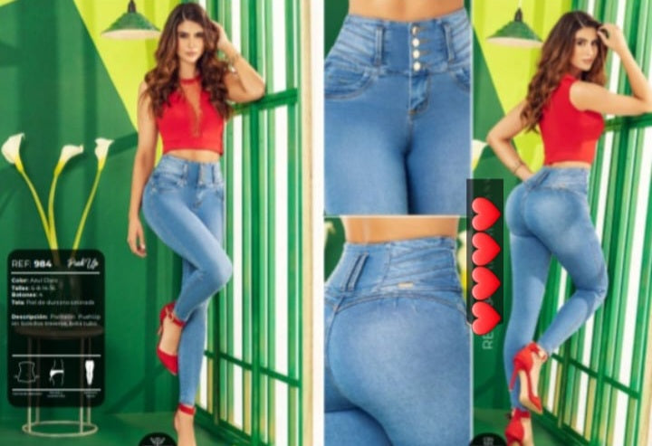 Jeans celeste