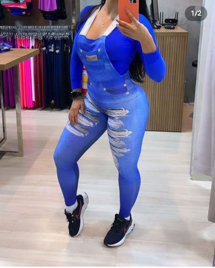 Overol azul