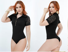 Cargar imagen en el visor de la galería, Body camiseta encaje
