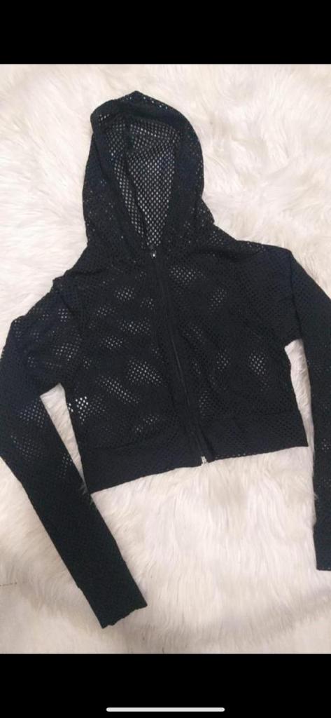 Tops Hoddie Black